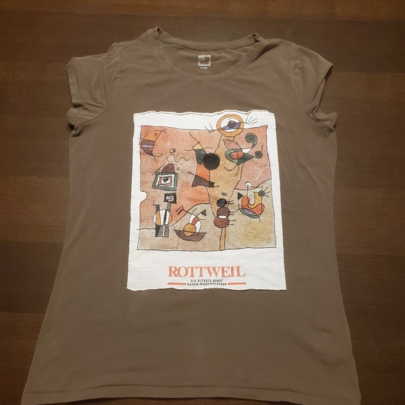 None Tops - Rottweil T-shirt size medium